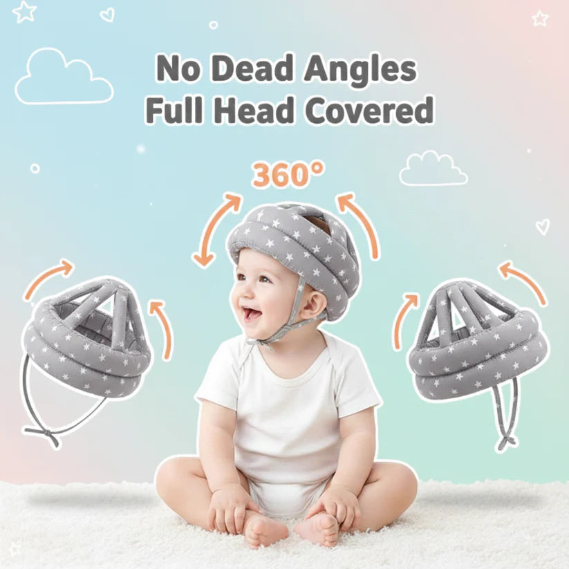 Baby Safety Helmet – Adjustable 360° Protection