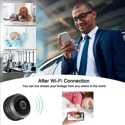A9 Mini Wireless WiFi Camera – 1080P HD Result | Night Vision | Motion Detection | Magnetic Mount | Free Delivery