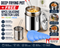Combo Offer Buy Oil Frying Pot with Basket Get 6pcs Silicon Stretch Lids Free (Save Rs800 Now)