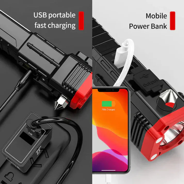 Rechargeable Emergency Flashlight (USB Powered)